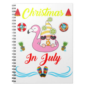 Jul i Gnomes i juli Anteckningsbok