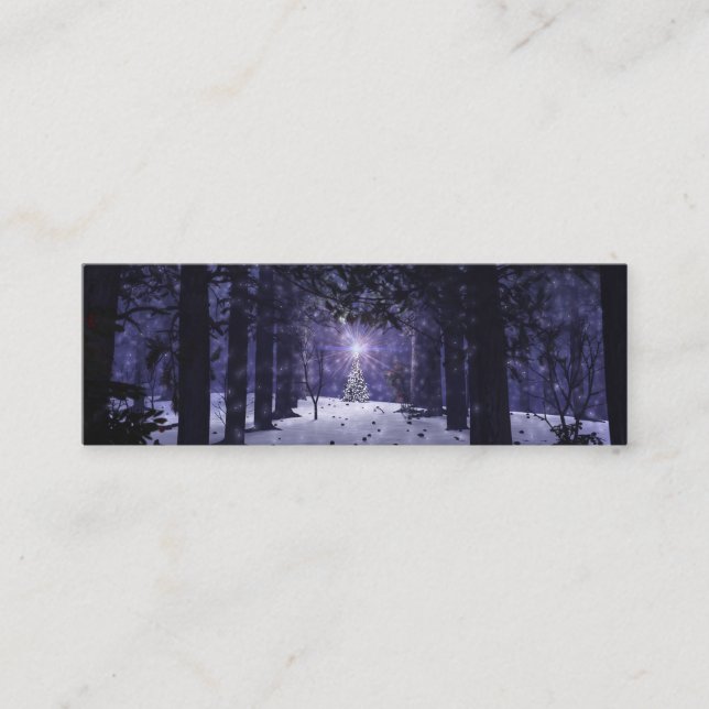 Jul i Gräs Bokmärken Mini Visitkort (Framsida)