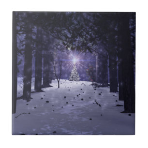 Jul i Gräs dekorativa plattan/Trivet Kakelplatta