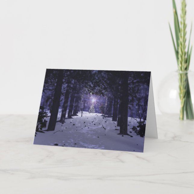 Jul i Gräs julkort Helgkort (Framsida)