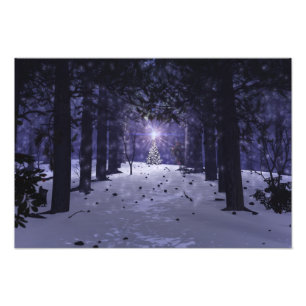 Jul i gräsfototrycket fototryck