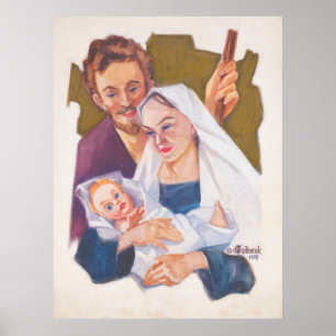 Jul i heligans familj - Kulhanek 1978 Skriv ut Poster