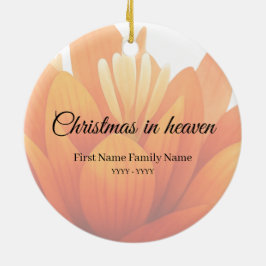 Jul i himlen minnesornament julgransprydnad keramik