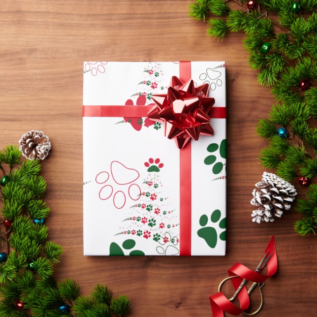 Jul i Hund, Röda och Grönt Presentpapper (Julgåva)