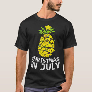 Jul i juli: Ananas Julafton Träd, sommartid, Manar T Shirt