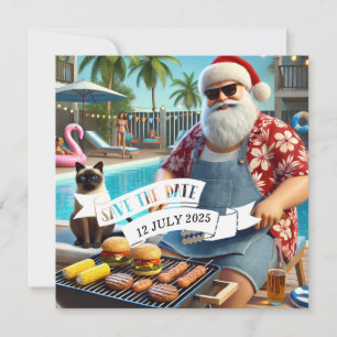 Jul i juli Bassäng Party med Jultomten Invi Spara Datumet