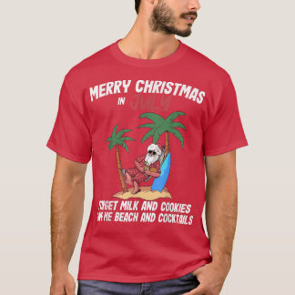 Jul i juli Beach Party Santa Manar Women Vaca T Shirt