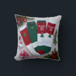 Jul i juli Dubbla Sided Pillow Kudde<br><div class="desc">Sätt dig i sol med den här "Julen i juli"-kudden! Njut av två olika bilder med olika helgdag på BÅDA SIDES för ett unikt sommar-firande.</div>
