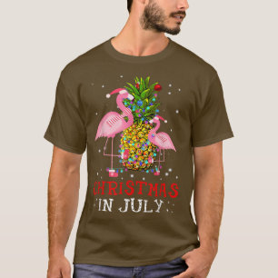 Jul i juli: Flamingo Pineapple Sommar T Shirt