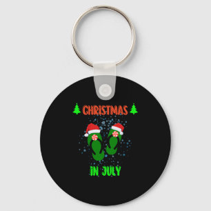 Jul i juli Flinflip flops Sommar med Santa Vac Nyckelring