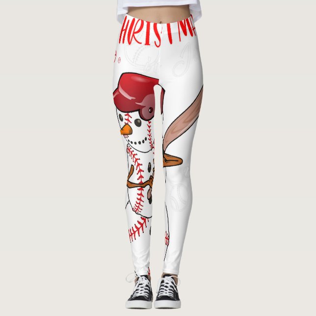 Jul i juli Flinflip flops Sommar Vacation Beach Leggings (Framsida)