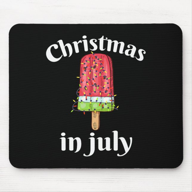 Jul i juli glass julgran sommar  musmatta (Framsidan)