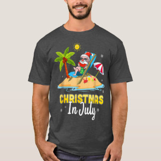 Jul i juli: Hawaii Beach Sommar Vaca T Shirt