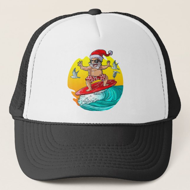 Jul i juli i Santa Surfa Hawaiian Manar, sommaren Keps (Framsida)