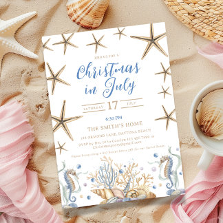 Jul i juli - inbjudan till Beach Party