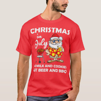 Jul i juli, ingen mjölk och kakor bara öl och t shirt