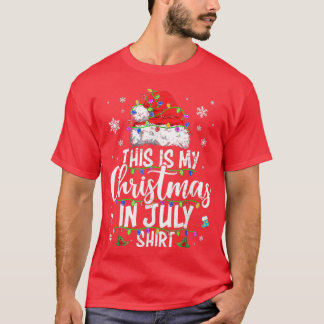 Jul i juli, jultomten Sommarbussveva T Shirt