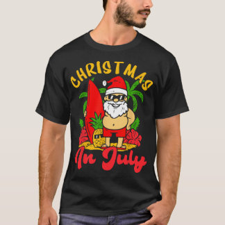 Jul i juli Jultomten Vacation Sommar Manar T Shirt