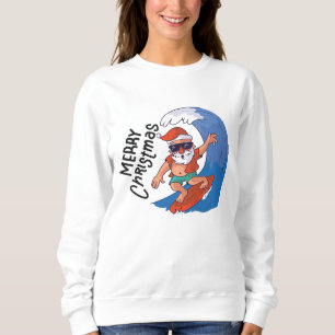 Jul i juli: Klassiskt kort, rund Sticker Napki T Shirt