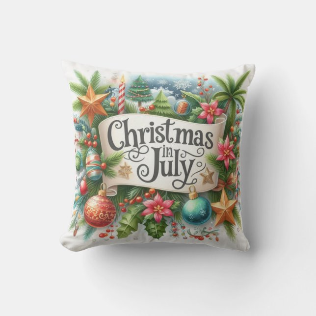 Jul i juli kudde (Framsida)