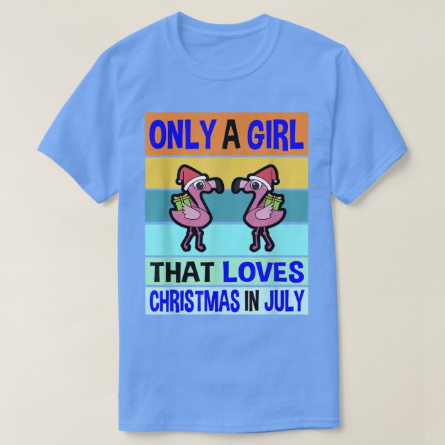 Jul i juli: KVINNOR Jul Kids Girls T Shirt (Design framsida)