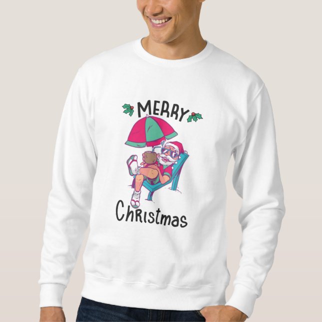 Jul i juli lång ärmad tröja (Framsida)
