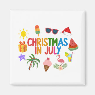 Jul i juli magnet