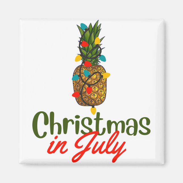 Jul i juli magnet (Framsidan)
