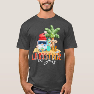 Jul i juli månads finländska sommarstuga Beach Vac T Shirt