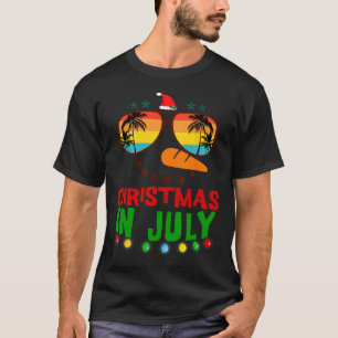 Jul i juli måndag: Ljusare Snögubbe T Shirt