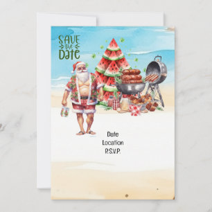 Jul i juli med JULTOMTEN Beachy Inbjudningar