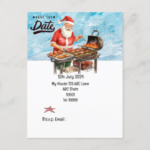 Jul i juli med JULTOMTEN Spara datumet Vykort