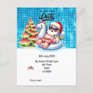 Jul i juli med JULTOMTEN Spara datumet Vykort