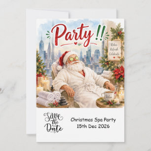 Jul i juli med TOMTEN Spara datum Inbjudningar