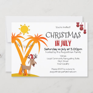 Jul i juli-partiets inbjudan