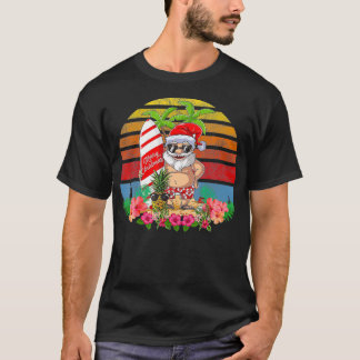 Jul i juli: Party Costume Santa Surfing T Shirt