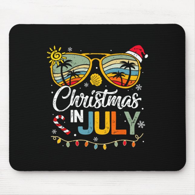 Jul i juli, Santa Hat Sunglasses Sommar Vaca Musmatta (Framsidan)