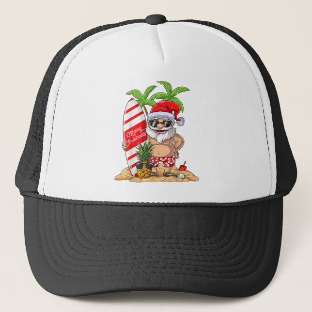 Jul i juli, Santa Hawaiian Summer Surfa Surfi Keps (Framsida)