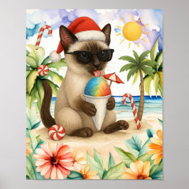 Jul i juli: Siamese Cat Lovers Poster