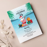 Jul i juli: Sommar-BBQ Beach Party Inbjudningar<br><div class="desc">Coola,  roligt,  god jul i juli Sommarfest för vänner och familj att fira din sommarfamilj party eller försenad jul. Anpassa det här kortet genom att klicka på knappen "Anpassa" ovan för att ändra platshållartexten</div>
