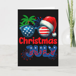 Jul i juli sommar strand Hawaii jultomte Usa Fl Kort