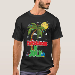Jul i juli: Sommaravacation Beach Julafton Holid T Shirt