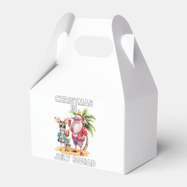 Jul i juli: Sommarbussventilationen Julafton Ugly Presentaskar (Framsidan Sidan)