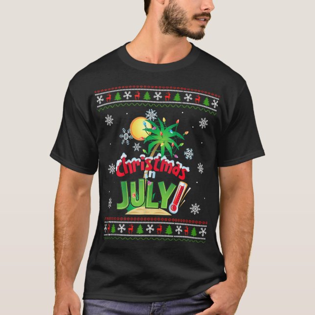Jul i juli Sommarbussveva T Shirt (Framsida)