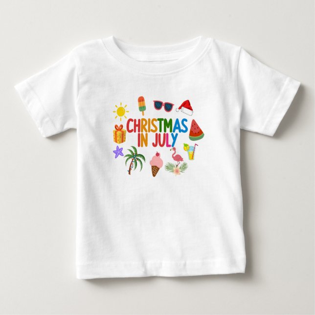 Jul i juli t shirt (Framsida)