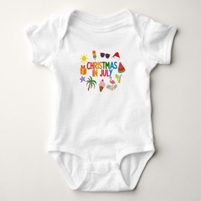Jul i juli t shirt (Framsida)