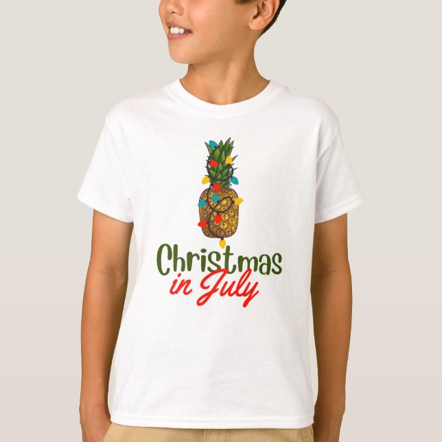 Jul i juli T-Shirt (Framsida)