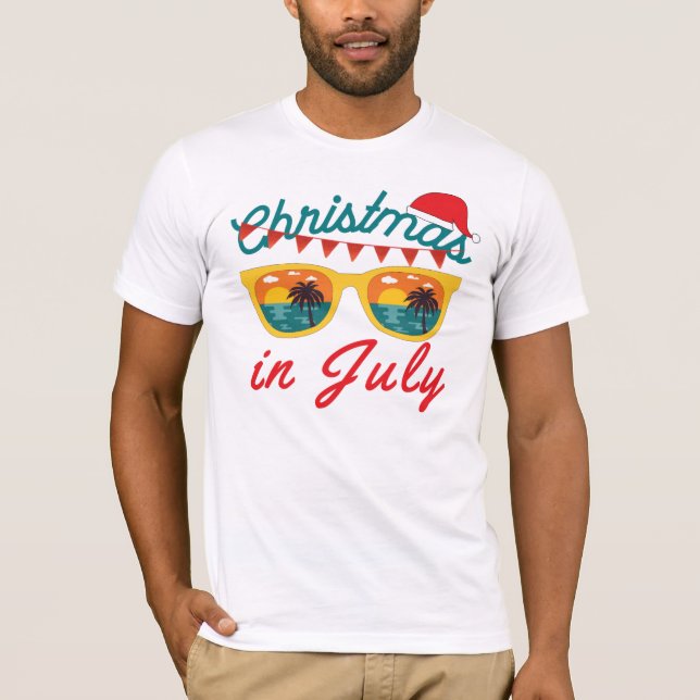 Jul i juli t shirt (Framsida)