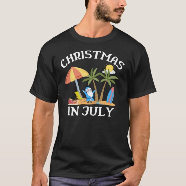 Jul i juli t shirt (Framsida)