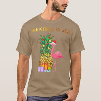 Jul i juli Tie Dye Pineapple Julafton Träd Ligh T Shirt